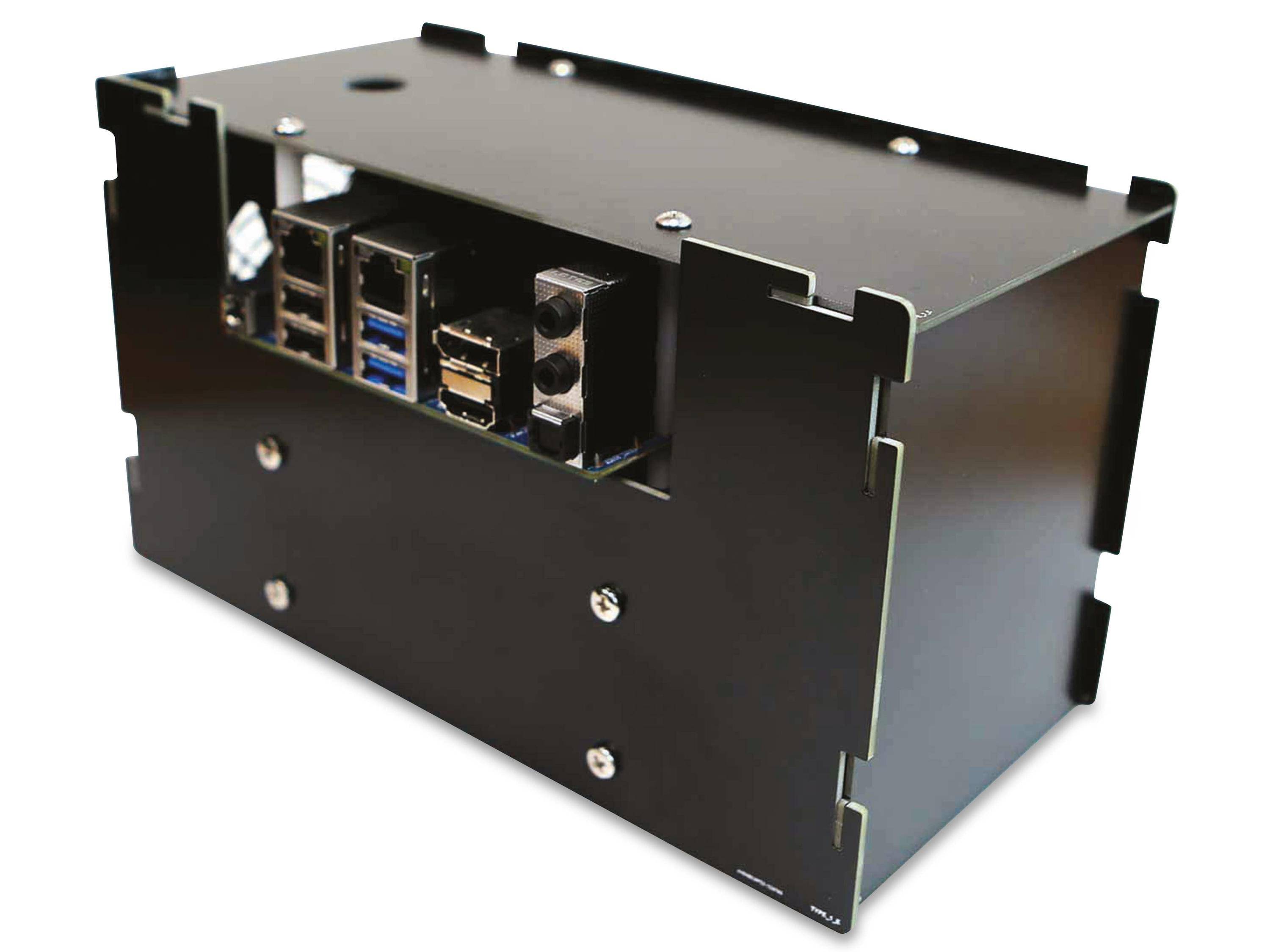 ODROID H3-CASE 1 SBC-Gehäuse Schwarz