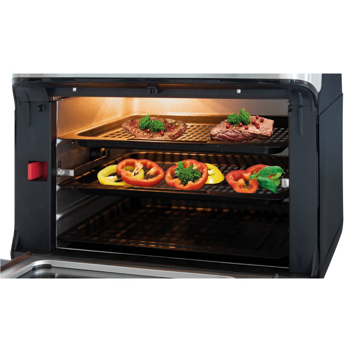 Profi Cook PC-FR 1200 H Heißluft-Fritteuse 11 l 1500 W Schwarz/Edelstahl