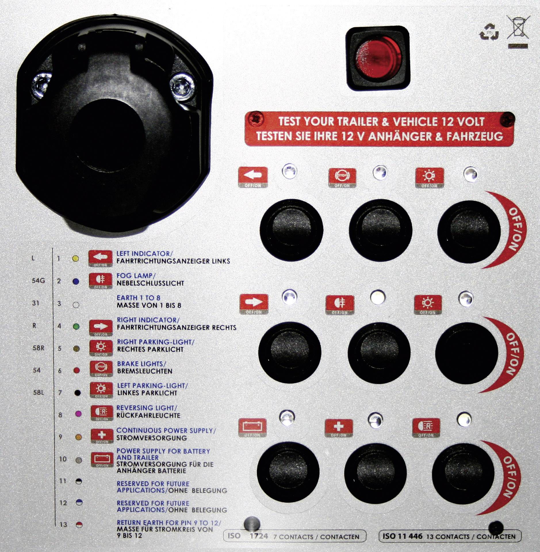 Kunzer Schnellstartsystem ASTT 12/800 ASTT 12/800 Starthilfestrom (12 V)=800A Testfunktion für Anhängerbeleuchtung