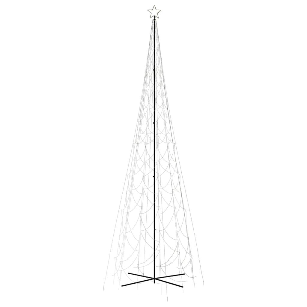 vidaXL LED-Weihnachtsbaum Kegelform Warmweiß 3000 LEDs 230x800 cm
