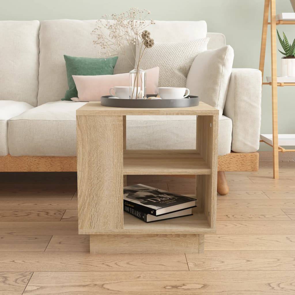 vidaXL Couchtisch Sonoma-Eiche 40x40x43 cm Holzwerkstoff