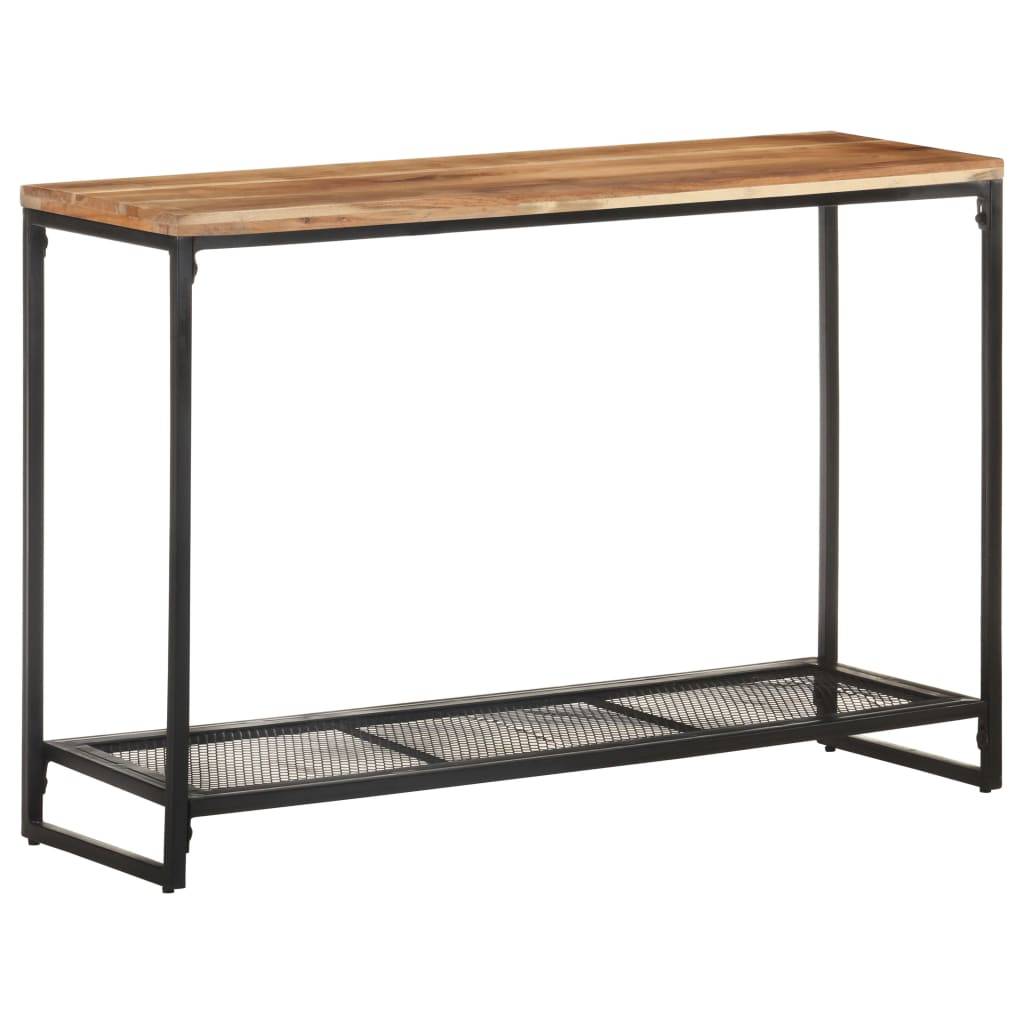 vidaXL Konsolentisch 110x35x75 cm Akazie Massivholz