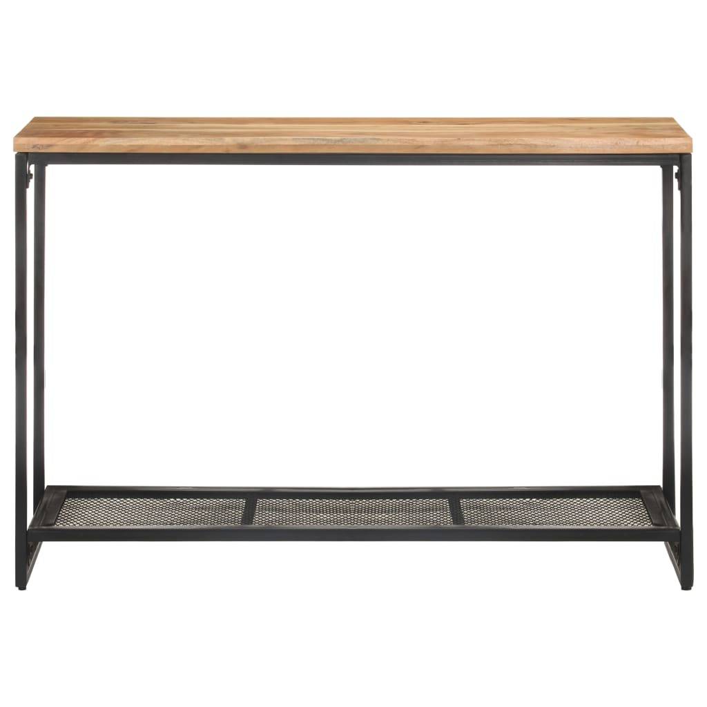 vidaXL Konsolentisch 110x35x75 cm Akazie Massivholz