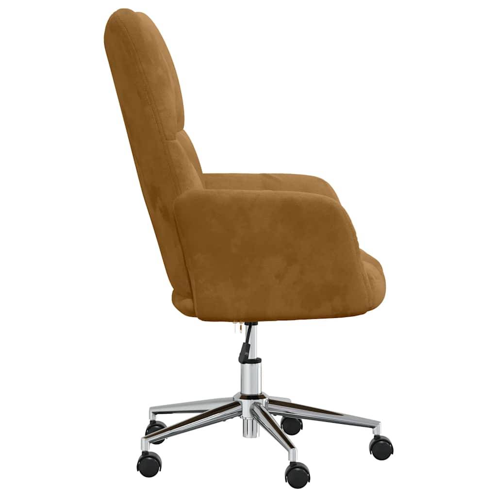 vidaXL Relaxsessel Braun Samt