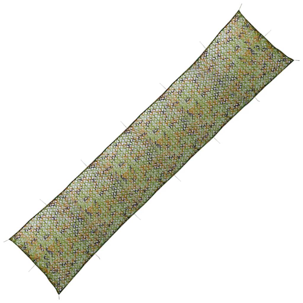 vidaXL Tarnnetz mit Aufbewahrungstasche 1,5x8 m Grün