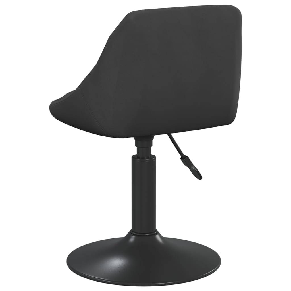 vidaXL Esszimmerstuhl Schwarz Samt