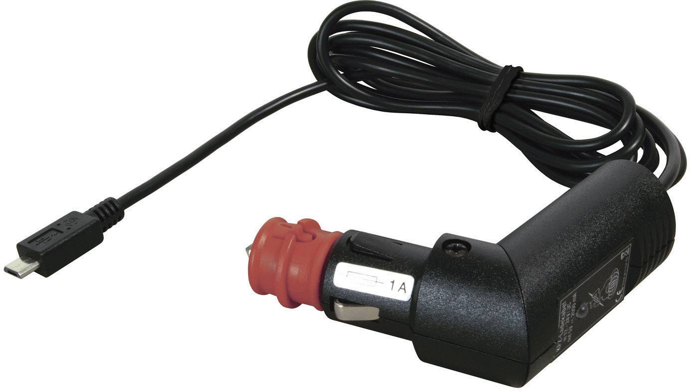 ProCar Kfz-Ladekabel mit Micro USB Stecker Belastbarkeit Strom max.=1A Passend für (Details) Zigarettenanzünder- und
