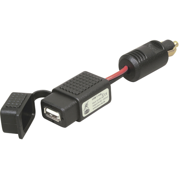 ProCar USB-Ladekupplung mit Schutzkappe 1 A