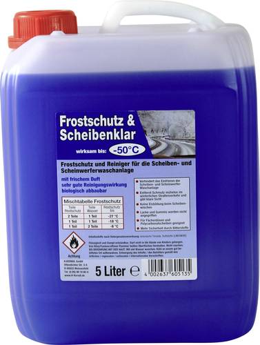 Kerndl 60505 Scheiben-Frostschutz Scheibenwaschanlage 5l -50°C