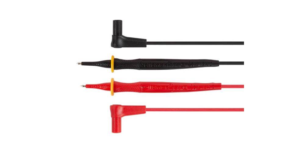 SATZ MIT PVC-MESSLEITUNGEN - CAT III 600 V - 12 A - 18 AWG - LÄNGE 70 cm