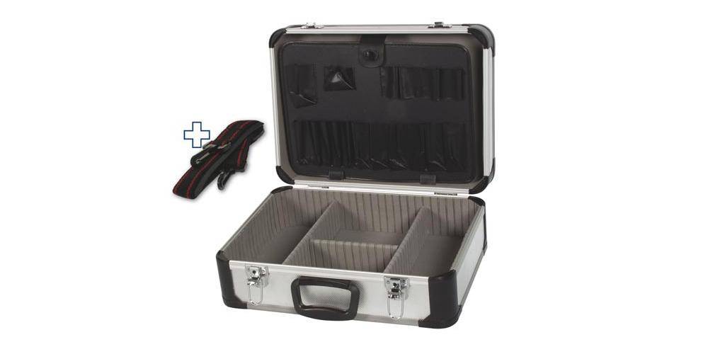 Perel WERKZEUGKOFFER - ALUMINIUM - 455 x 330 x 165 mm - 25 L