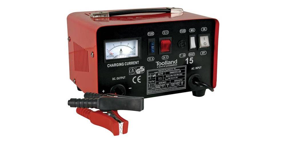 Ladegerät für 12/24 v blei-säure-akkus mit boost-funktion 9 a