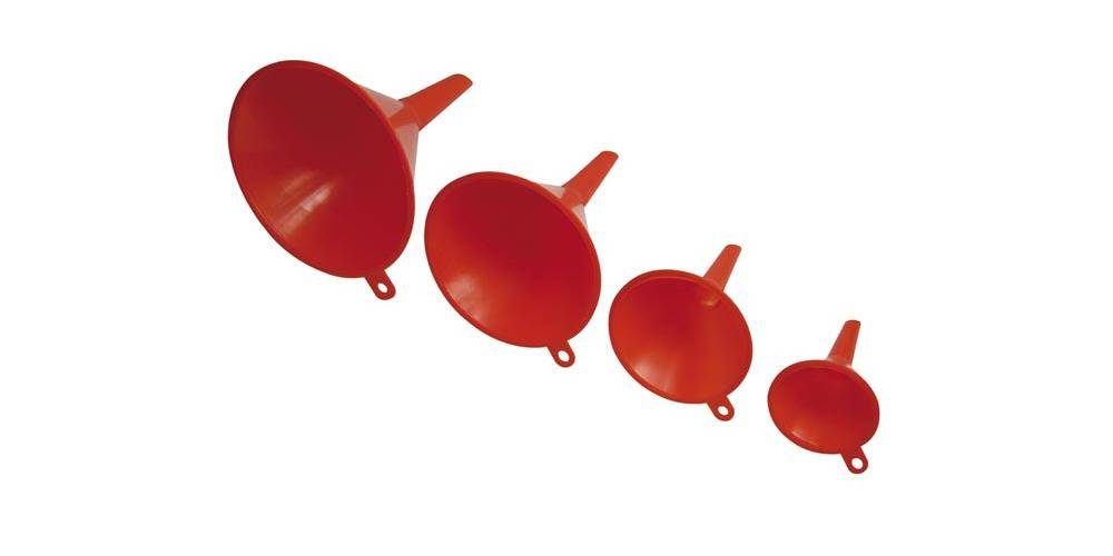 Toolland SET MIT 4 TRICHTERN