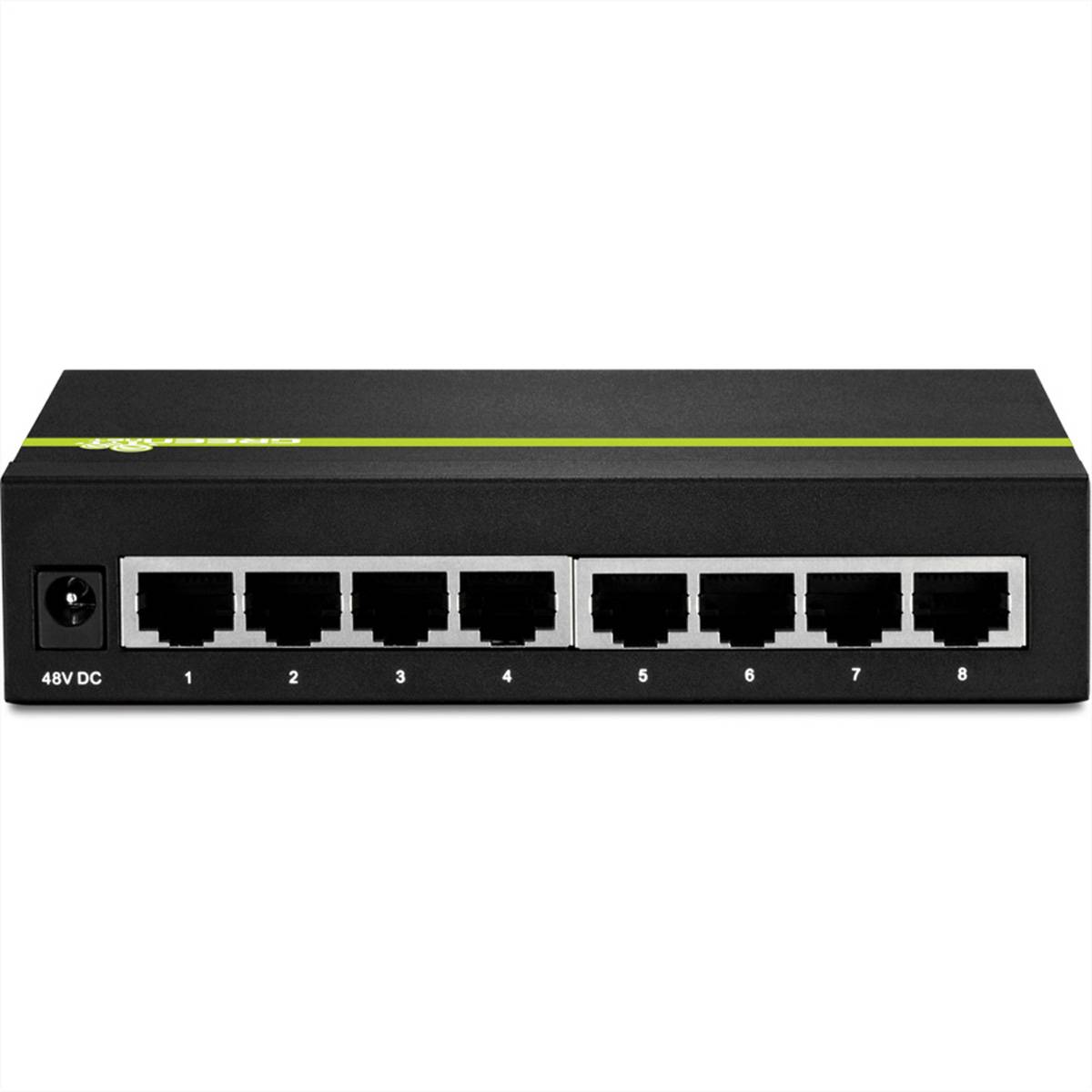 TRENDnet Switch 8-Port Gbit PoE+ 60W (4xNon-PoE) Metall Multimedia-Technik Switche