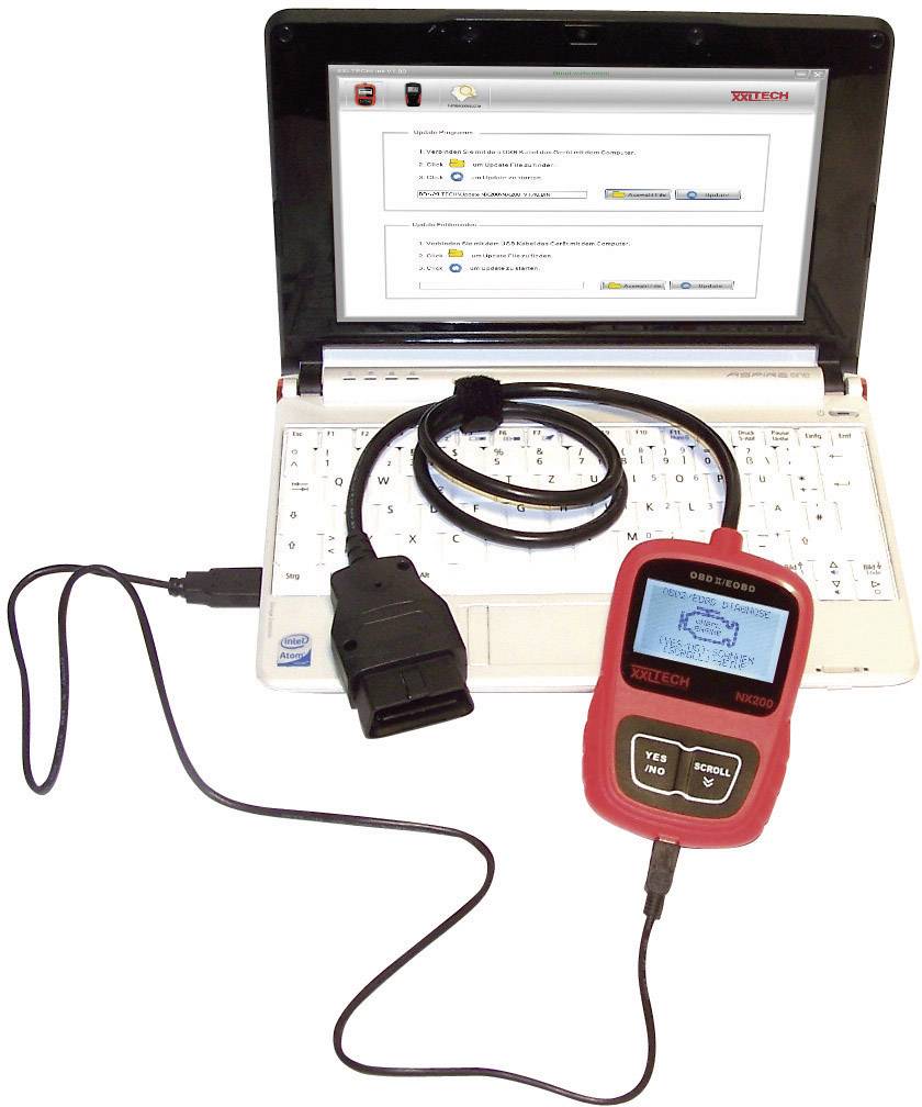 XXL Tech OBD II Diagnosetool NX200 KWP2000 Passend für (Auto-Marke): Universal 1 St.