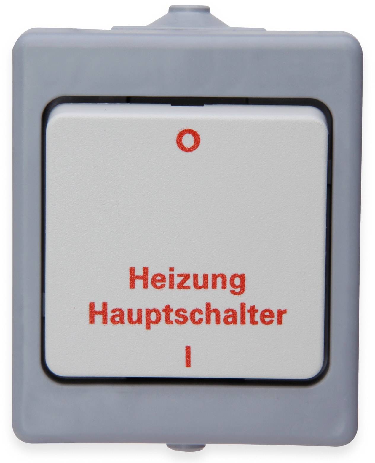 KOPP Feuchtraum-Heizungshauptschalter 567348009, grau