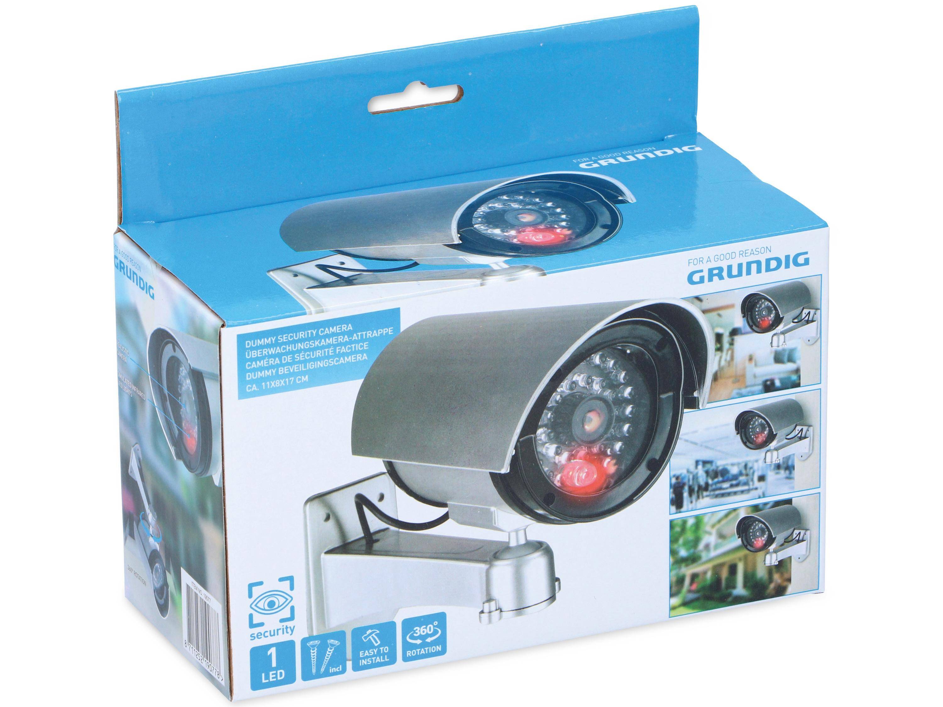 GRUNDIG Kameradummy silber