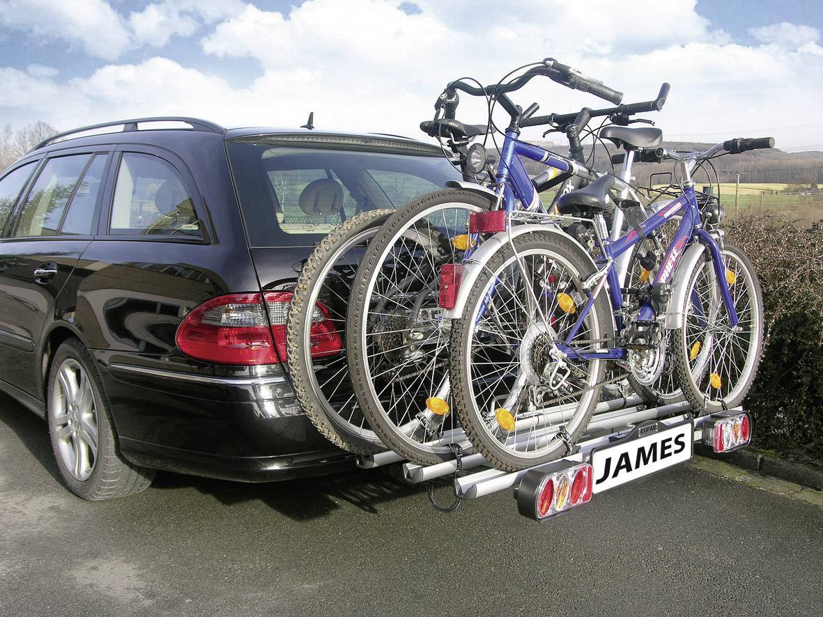 eufab fahrradträger james erweiterung für 3 fahrrad