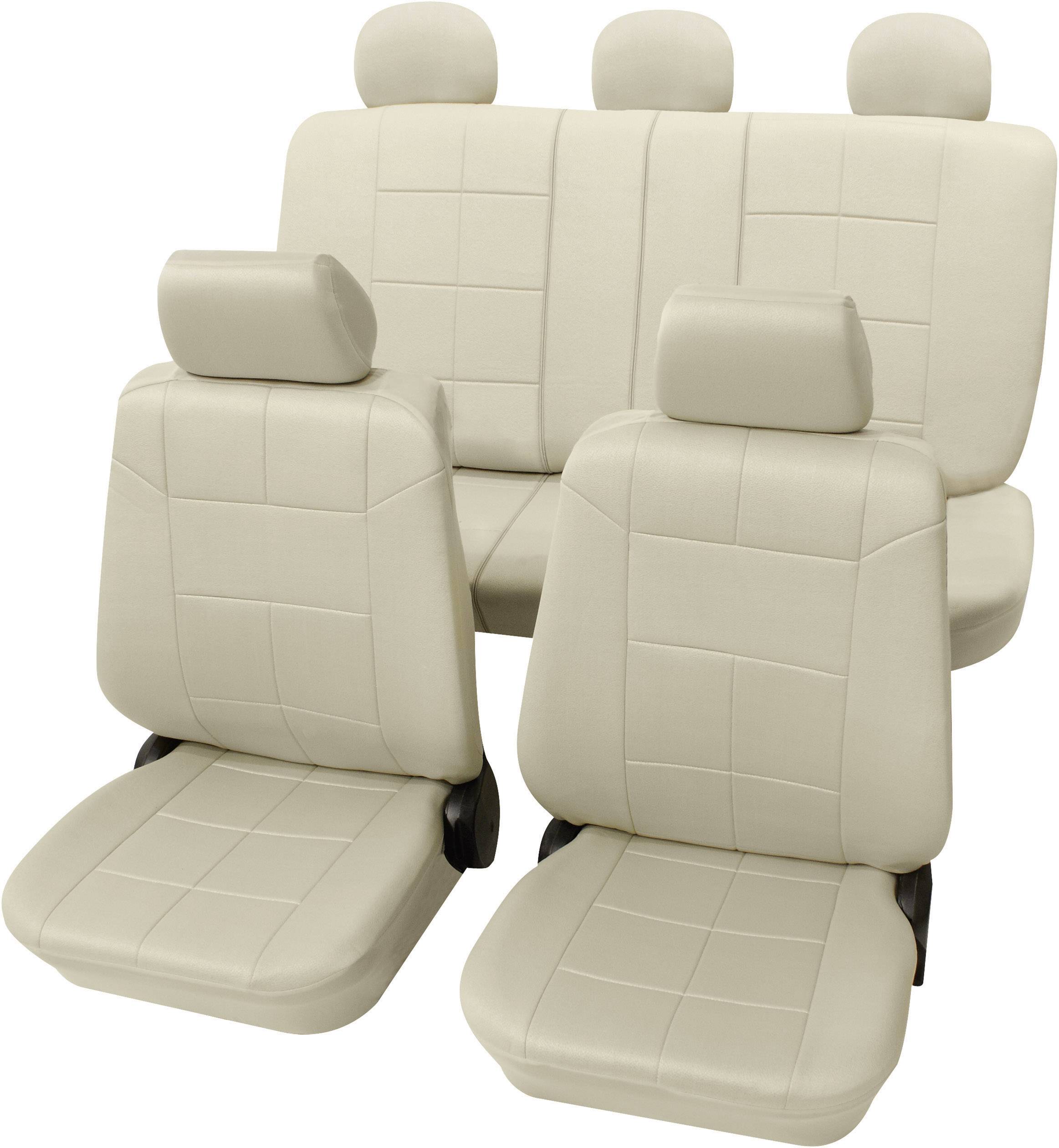 Petex 22574909 Dakar SAB 1 Vario Plus Sitzbezug 17teilig Polyester Beige