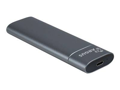 Inter-Tech Festplattengehäuse GD-MS013 M.2 113x37x12mm grau Multimedia-Technik Externe Gehäuse