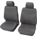 Petex 23491501 Vesuv Sitzbezug 6fach Polyester Grau Fahrersitz, Beifahrersitz