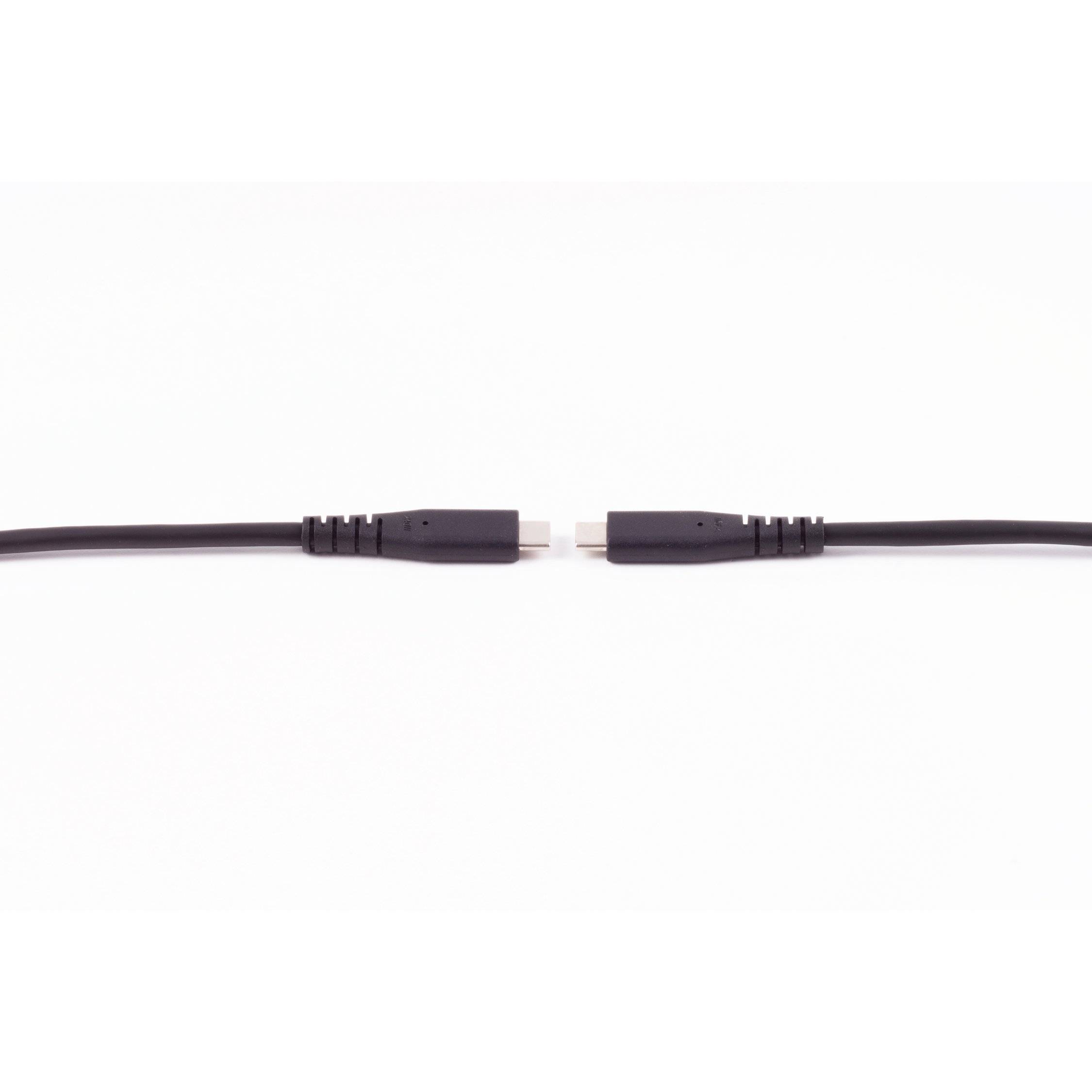 USB-C Verbindungskabel, USB Kabel Typ-C Stecker auf Typ C Stecker, 4.0 Gen 3x2, 240W, 2,0m