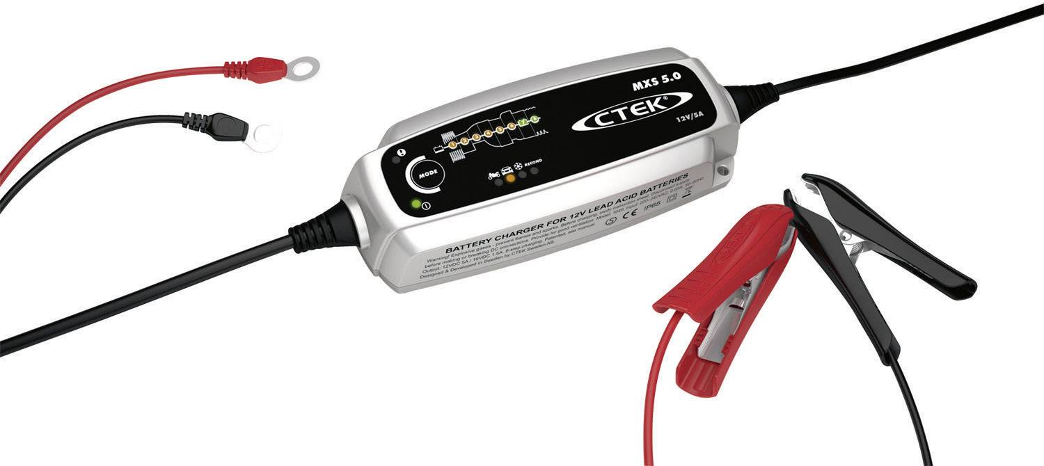 CTEK Hochfrequenzladegerät 12 V 5 A MXS 5.0 Automatikladegerät 12 V 0.8 A, 5 A
