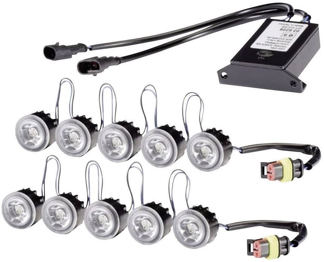 Hella 2PT 010 458-811 Tagfahrleuchten LEDay Flex Tagfahrlicht LED (Ø x T) 30 mm x 20 mm
