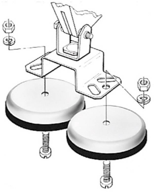 Hella Magnetfußhalter 8HG 004 806-001