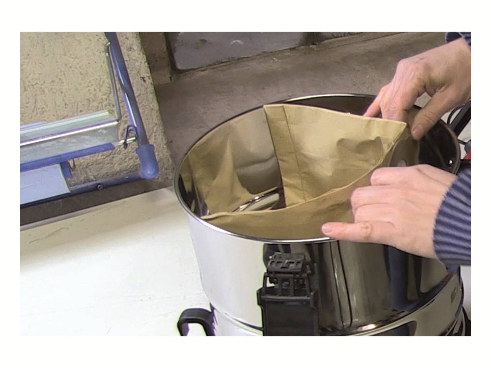 EINHELL Staubsaugerbeutel 2351170, 30 L, für Nass-Trockensauger, 5 Stück