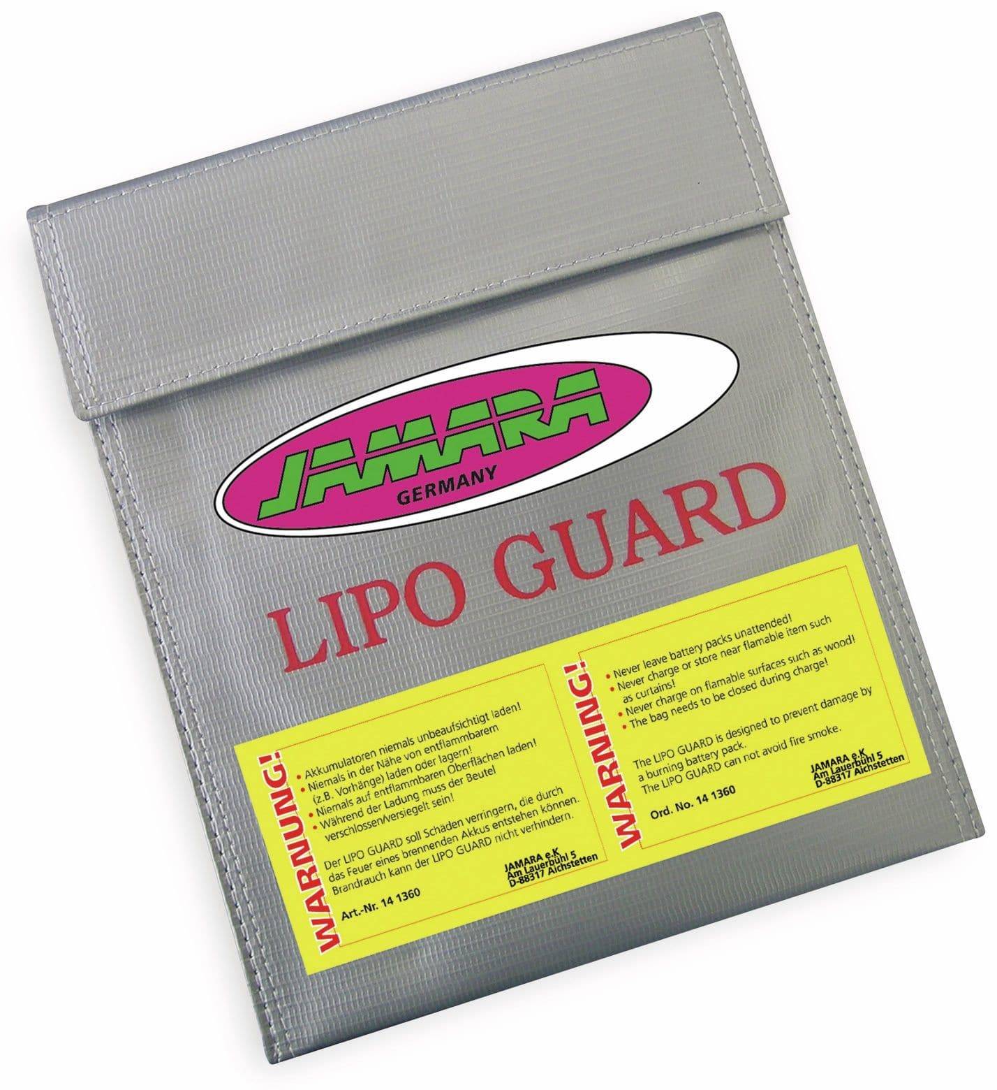 Jamara LiPo Guard Lipobrandschutz- tasche 23 x 18 cm Multimedia-Technik Zubehör