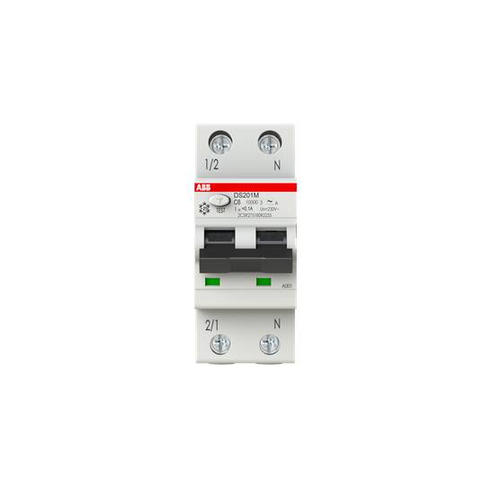 ABB DS201MA-B6 A30 DS201 M B6 A30 110V FI/LS-Schalter 110V 10kA 1P+N B 6A 30mA