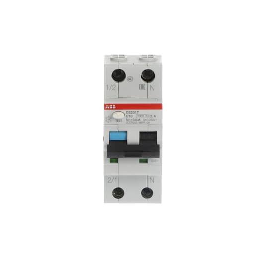 ABB DS201A-C13/0 A100 DS201 C13 A100 FI/LS-Schalter 6kA 1P+N Typ A C 13A