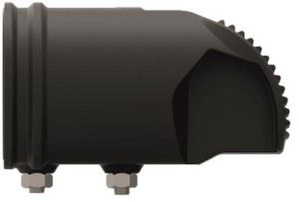 Ein metallisches Maschinenbauteil mit zylindrischer Form und gezahnter Kante, geeignet für industrielle Anwendungen.