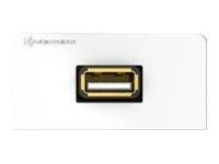 KIND Konnect design click ws 7456000822 USB-A 2.0 Bu/St Blende 1/2 Kabelpeitsche