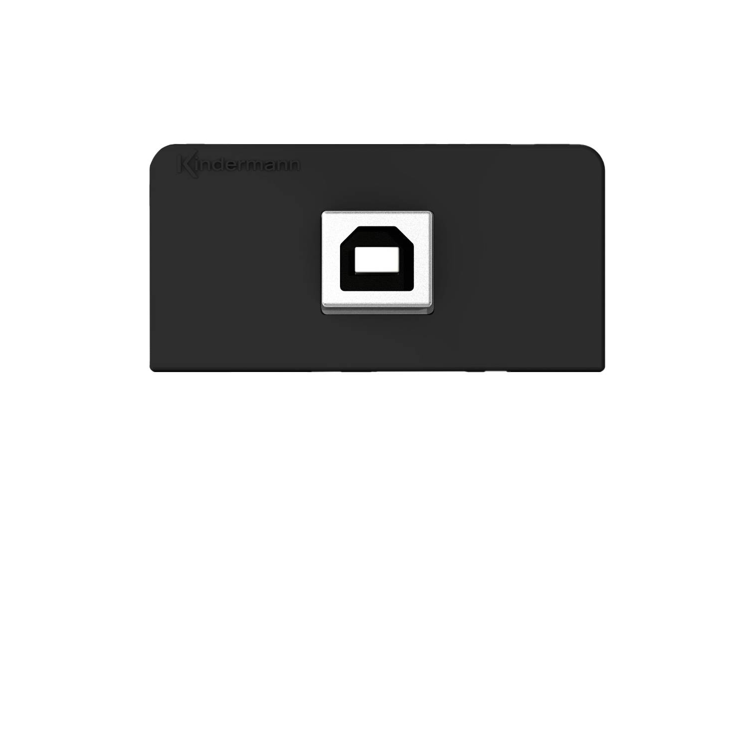 Kindermann 7457 000 525. Buchsen-Typ: USB, USB-Version: USB 2.0. Produktfarbe: Anthrazit, Gehäusematerial: Kunststoff. T