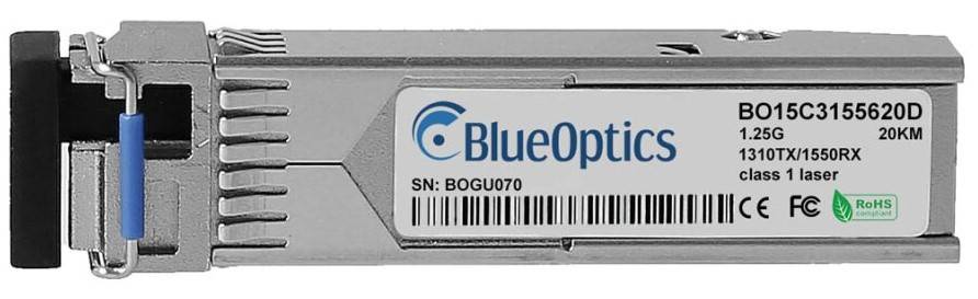 BlueOptics SFP-BXU35-20KM kompatibler BlueOptics SFP BO15C3155620D - Bidirektion