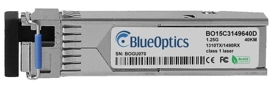 BlueOptics SFP-BXU34-40KM kompatibler BlueOptics SFP BO15C3149640D - Bidirektion