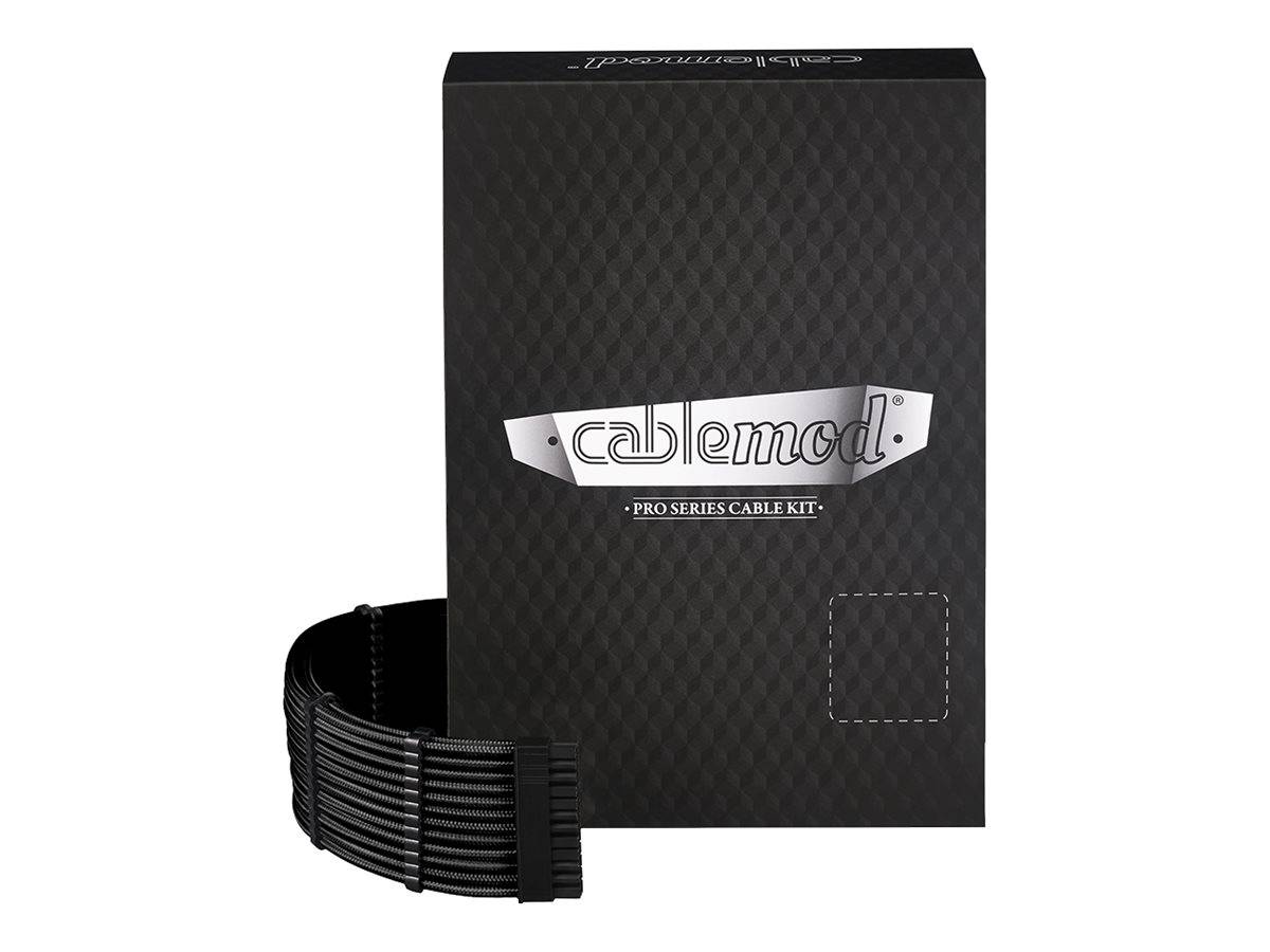 cablemod C-Series PRO ModMesh RM Black Label, RMi & RMx - Stromkabelkit - Schwar