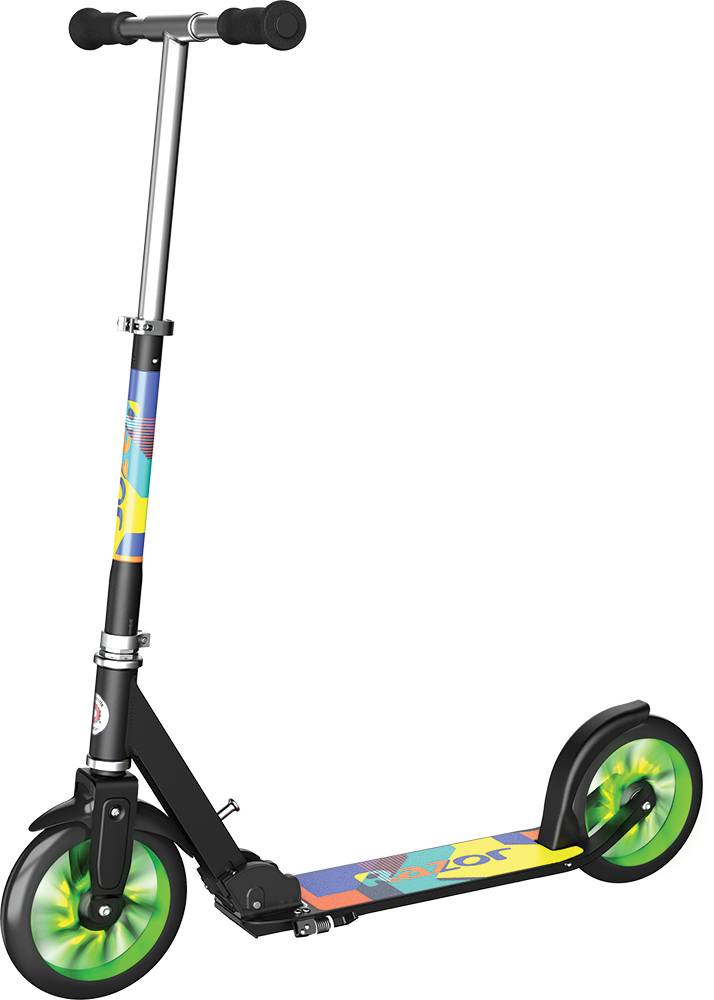 Scooter A5 Lux Lighted Green
