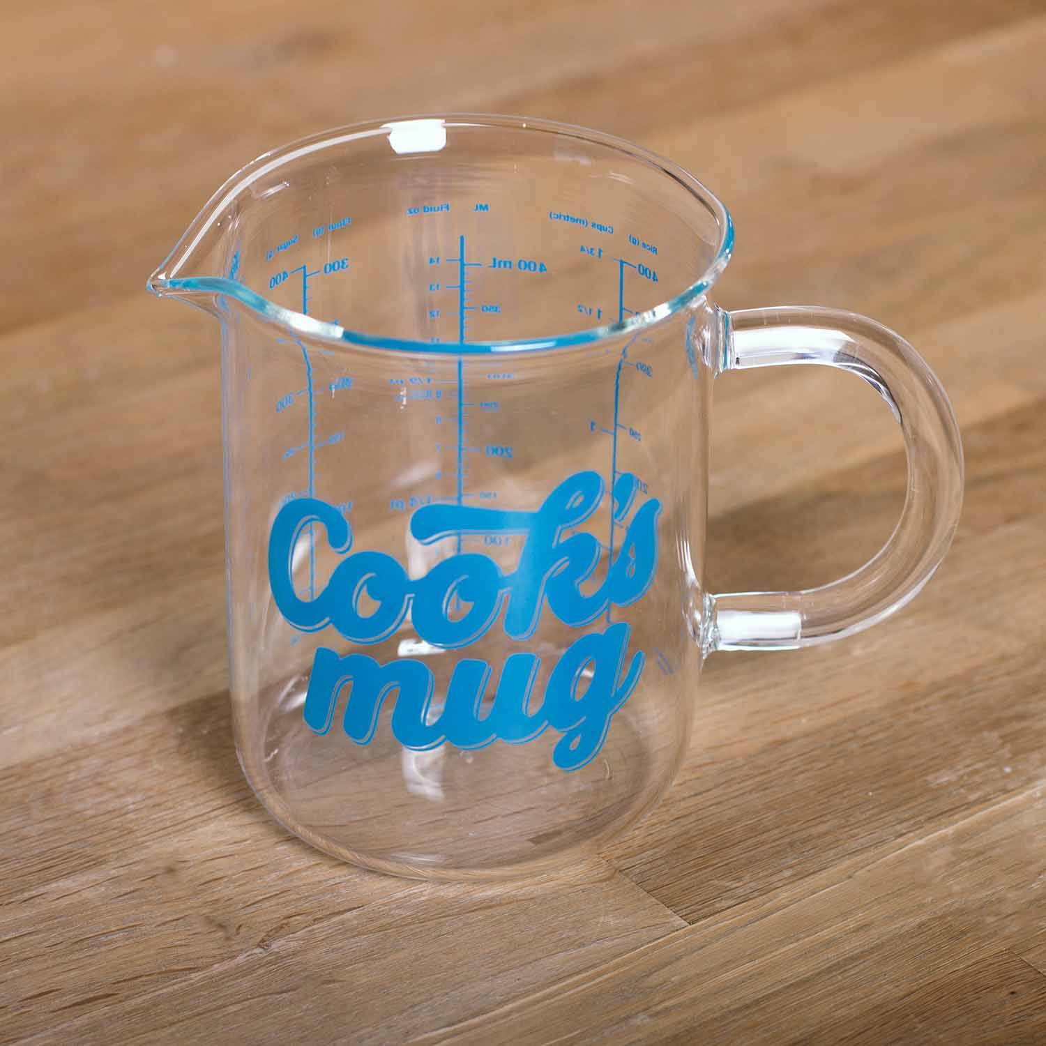 ThumbsUp! Tasse Cooks Messbecher 500ml transparent Multimedia-Technik Tassen