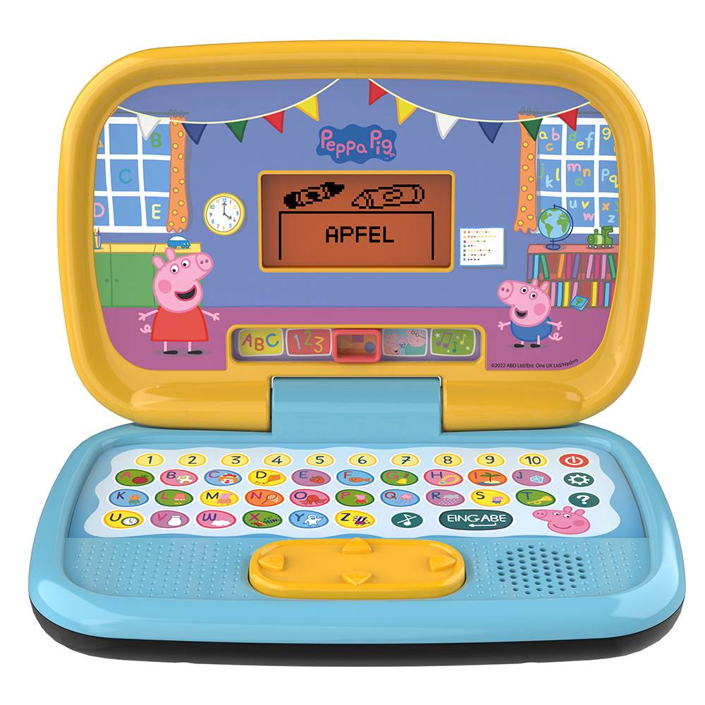 VTech Peppas Lernlaptop, Kinder-Laptop, 3 Jahr(e), 540 g, Mehrfarbig