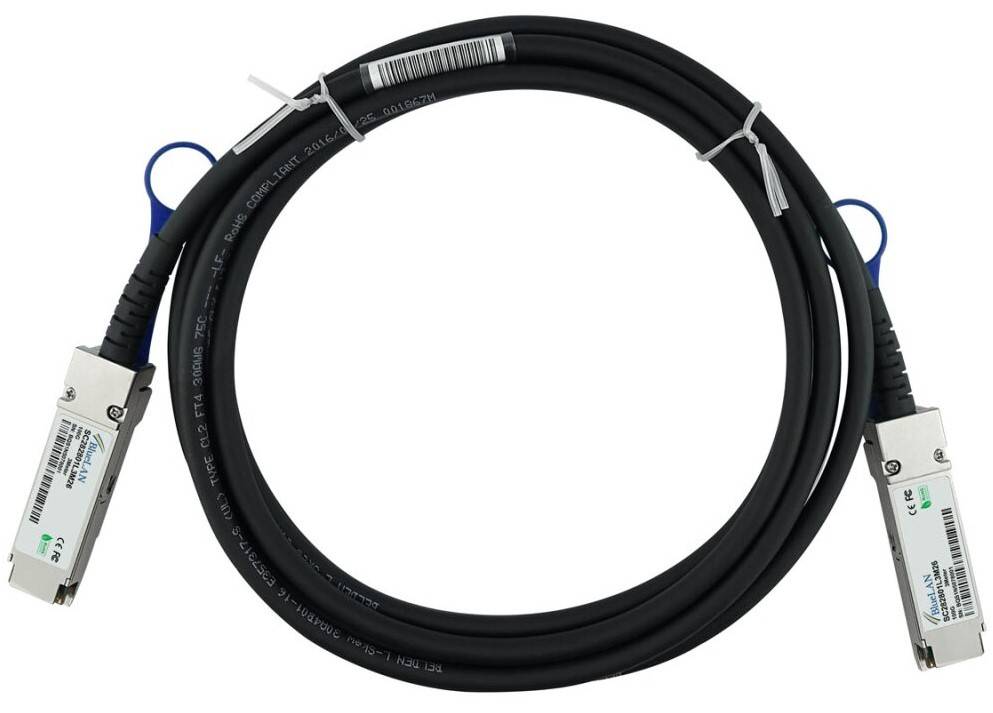 BLUEOPTICS - XQ+DA0002 kompatibles BlueLAN DAC QSFP28 SC282801L2M30