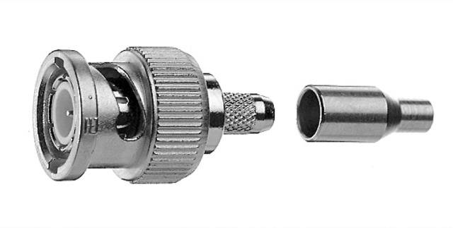 TELEGÄRTNER KARL GÄRTNER - Telegärtner J01002A0036, G4 (RG-179B/U), Edelstahl, Weiblich, Polytetrafluorethylen (PTFE), 1