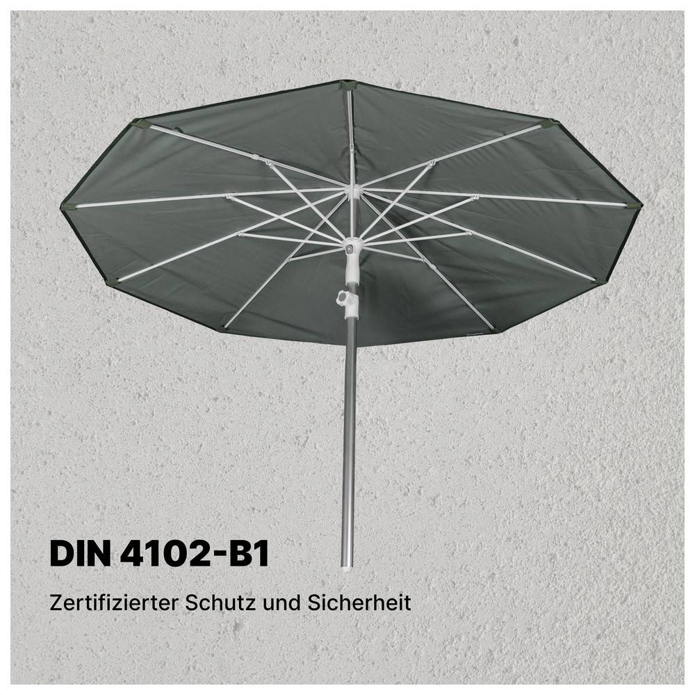 Dönges Arbeitsschirm, oliv, 250 cm