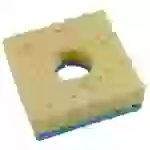 JBC Lötspitzen-Reinigungsschwamm, S6169/ohne Loch, 58 x 58 mm JBC Lötspitzen-Reinigungsschwamm, S6169/ohne Loch, 58 x 58 mm