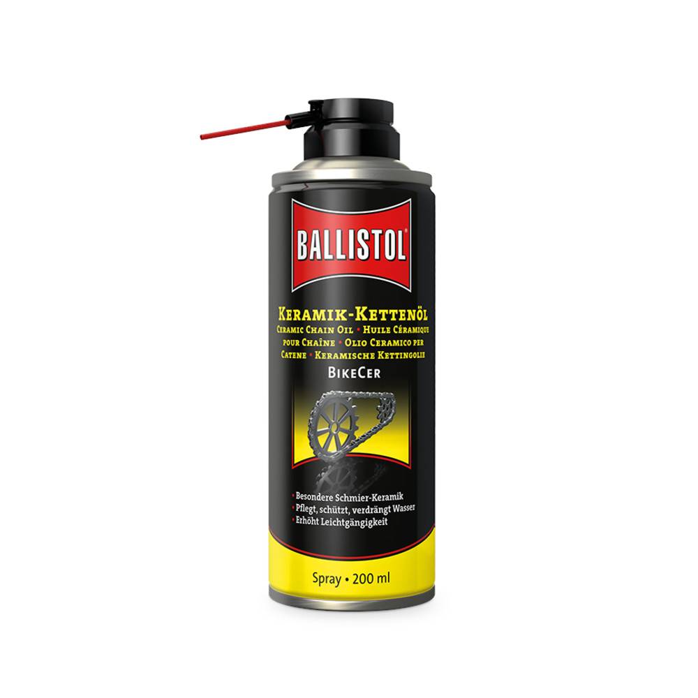 BALLISTOL Keramik-Kettenöl Spray BikeCer, 200 ml