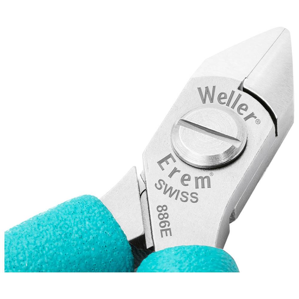 Weller Erem Seitenschneider 886E, abgeschrägter Kopf, ESD