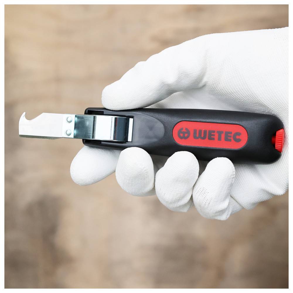 WETEC Kabelmesser mit Hakenklinge