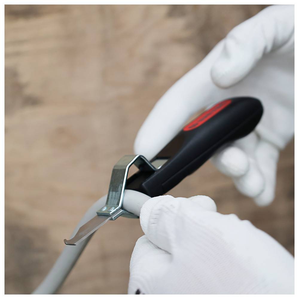 WETEC Kabelmesser mit Hakenklinge